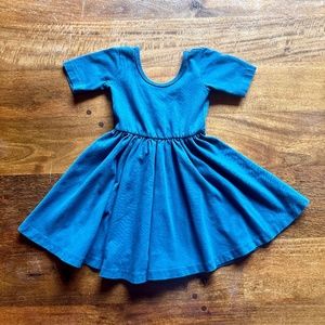 Alice and Ames dress teal 2t